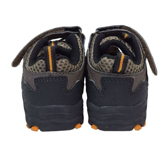Rugged Outback Hiking Boots Boys Sz 5 Brett Brown Orange‎ Outdoor Sneakers Shoes - Picture 4 of 7